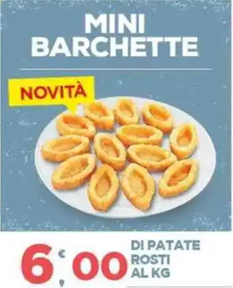 Deco Superfreddo MINI BARCHETTE DI PATATE ROSTI offerta