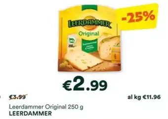 Unes Leerdammer Original 250 g LEERDAMMER offerta