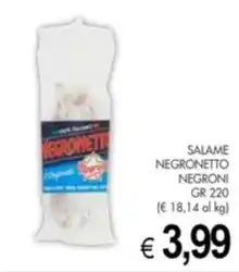 PrestoFresco Salame offerta