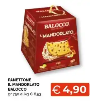 Mercatò Local PANETTONE IL MANDORLATO BALOCCO offerta