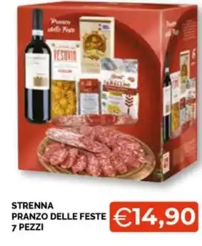 STRENNA PRANZO DELLE FESTE 7 PEZZI