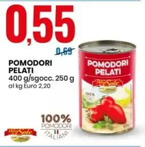 Eurospin Delizie dal sole pomodori pelati offerta