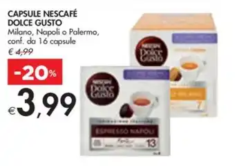 Bennet Nescafé dolce gusto - capsule offerta