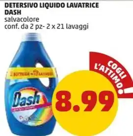 PENNY Dash - detersivo liquido lavatrice offerta
