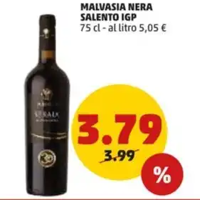 PENNY Malvasia nera salento igp offerta