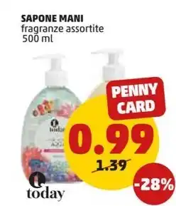 PENNY Today - sapone mani offerta