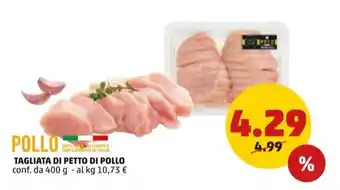 PENNY Tagliata di petto di pollo offerta