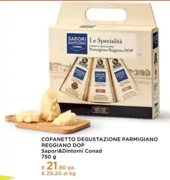 Conad City Conad - cofanetto degustazione parmigiano reggiano dop sapori&dintorni offerta