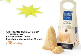 Conad City Conad - parmigiano reggiano dop confezionato sapori&dintorni offerta