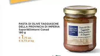 Conad City Conad - pasta di olive taggiasche della provincia di imperia sapori&dintorni offerta