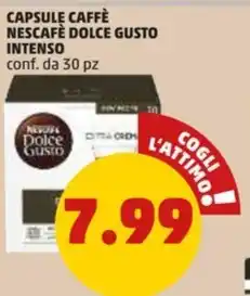 PENNY Nescafe - capsule caffe dolce gusto intenso offerta