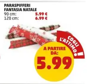 PENNY Paraspifferi fantasia natale offerta