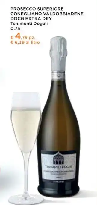 Conad City Tenimenti dogali - prosecco superiore conegliano valdobbiadene docg extra dry offerta