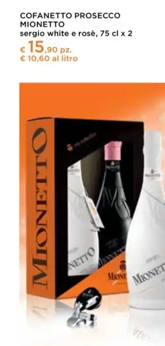 Conad City Mionetto - cofanetto prosecco offerta