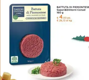 Conad City Sapori&dintorni conad - battuta di piemontese offerta