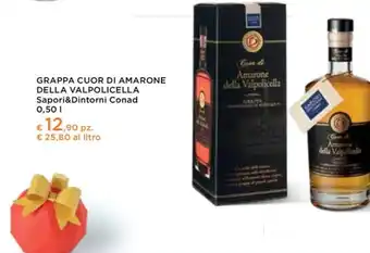 Conad City Sapori&dintorni conad - grappa cuor di amarone della valpolicella offerta