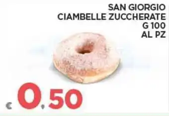 SAN GIORGIO CIAMBELLE ZUCCHERATE G 100