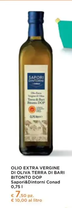 Conad Conad - olio extra vergine di oliva terra di bari bitonto dop sapori&dintorni offerta