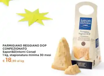 Conad Conad - sapori & dintorni parmigiano reggiano dop confezionato offerta