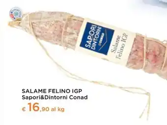 Conad Conad - salame felino igp sapori&dintorni offerta