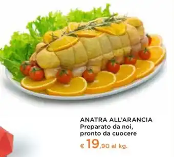 Anatra all'arancia