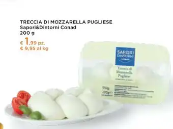 Conad Conad - treccia di mozzarella pugliese sapori&dintorni offerta