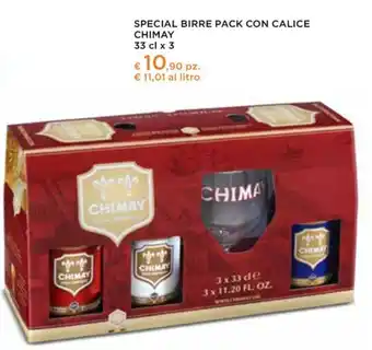 Chimay - special birre pack con calice