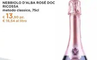 Conad Ricossa - nebbiolo d'alba rosé doc offerta
