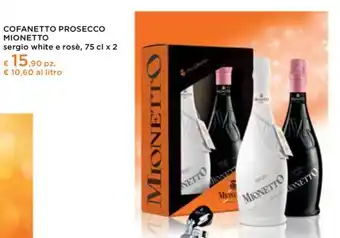 Conad Mionetto - cofanetto prosecco offerta