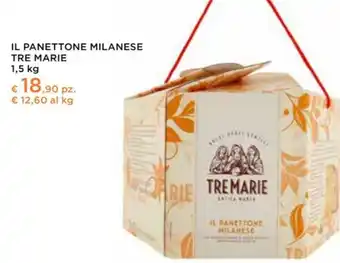 Conad Tre marie - il panettone milanese offerta