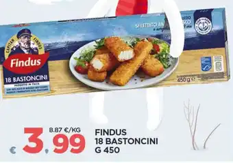 FINDUS 18 BASTONCINI G 450