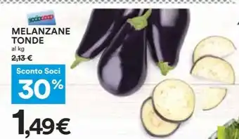 Coop MELANZANE TONDE offerta