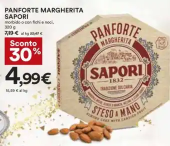Coop PANFORTE MARGHERITA SAPORI 320 g offerta