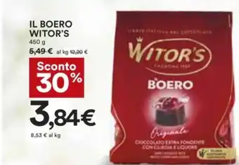 Coop IL BOERO WITOR'S 450 g offerta