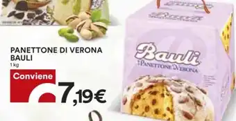 Coop PANETTONE DI VERONA BAULI 1 kg offerta