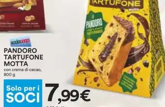 Coop PANDORO TARTUFONE MOTTA offerta