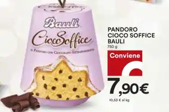 Coop PANDORO CIOCO SOFFICE BAULI 750 g offerta