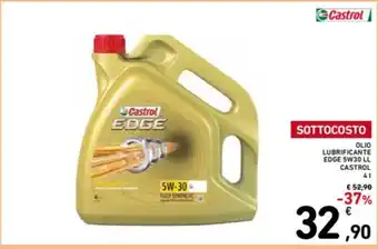 Conad Ipermercato OLIO LUBRIFICANTE EDGE 5W30 LL CASTROL 4l offerta