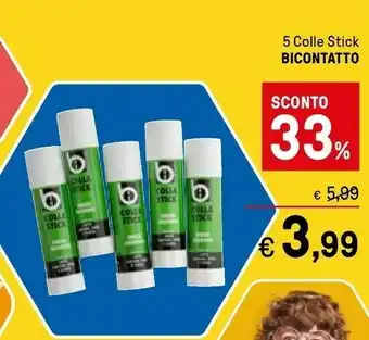 Iper La Grande Bicontatto 5 Colle Stick offerta