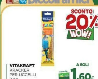 L´Isola dei Tesori Vitakraft Kracker Per Uccelli offerta