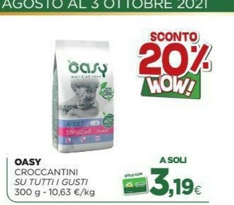 L´Isola dei Tesori Oasy Croccantini 300 G offerta