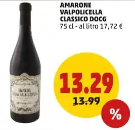 PENNY Montigoli - amarone valpolicella classico docg offerta