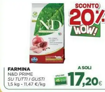 L´Isola dei Tesori Farmina Pet Food N&D Ancestral Grain Canine Adulto Pollo 15 Kg offerta