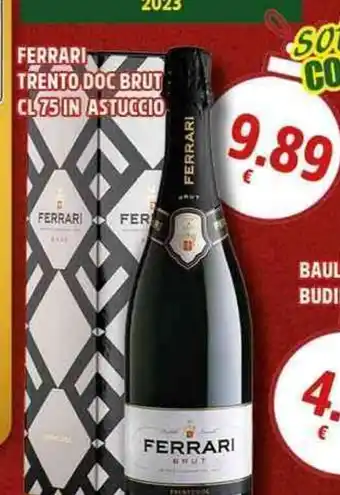 FERRARI TRENTO DOC BRUT CL75 IN ASTUCCIO