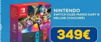 Euronics NINTENDO SWITCH OLED MARIO KART 8 DELUXE (VOUCHER) offerta
