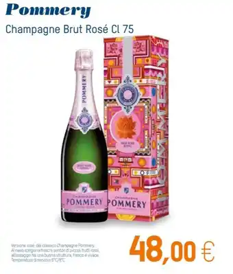 POMMERY Champagne Brut Rosé Cl 75