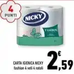 Nicky - carta igienica