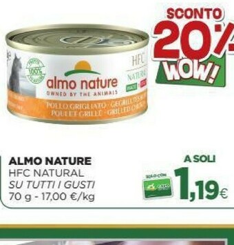 L´Isola dei Tesori Almo Nature Hfc Natural offerta