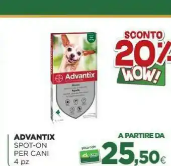 L´Isola dei Tesori Advantix A Partire Da Advantix Spot-on Per Cani 4 Pezzi offerta