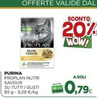 L´Isola dei Tesori Purina PRO PLAN NUTRISAVOUR JUNIOR 85 G offerta